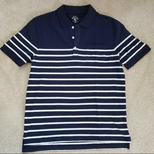 J. Crew stretch pique polo